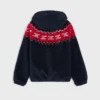 Veste à capuche en molleton Triomphe Fair Isle Veste à capuche en molleton Triomphe Fair Isle