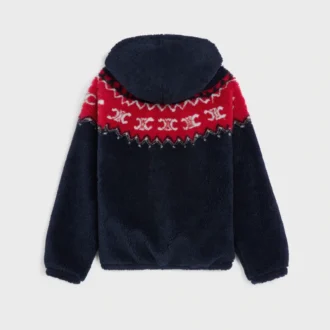 Veste à capuche en molleton Triomphe Fair Isle