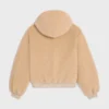 Veste à capuche en polaire