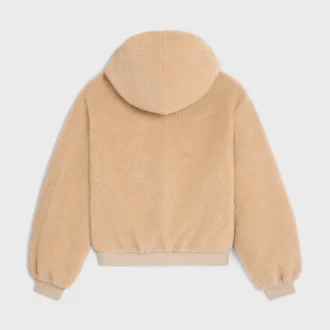 Veste à capuche en polaire