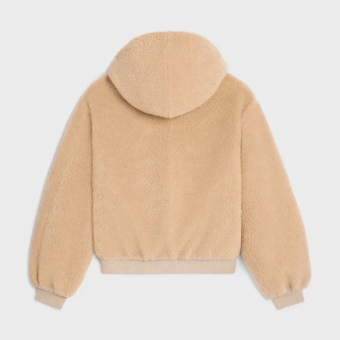 Veste à capuche en polaire