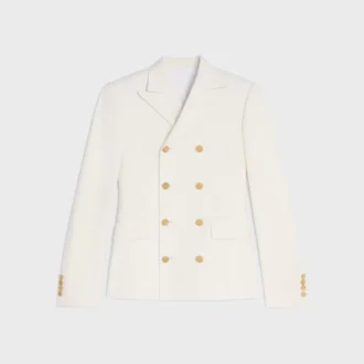 Veste Cavaliere en gabardine de laine stretch