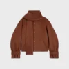 Veste-écharpe en laine Veste-écharpe en laine