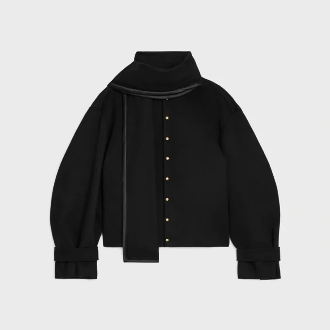 Veste-écharpe en laine Veste-écharpe en laine