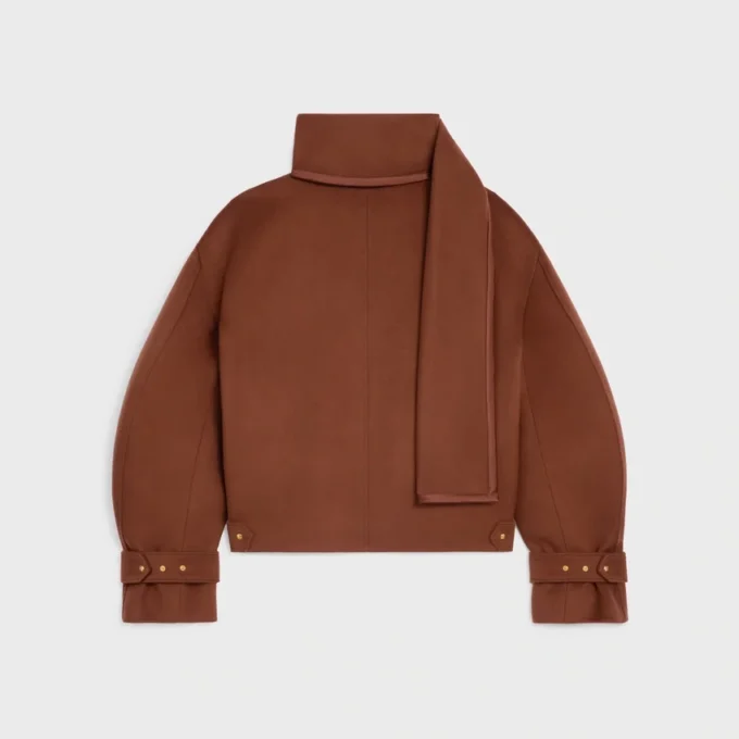Veste-écharpe en laine Veste-écharpe en laine