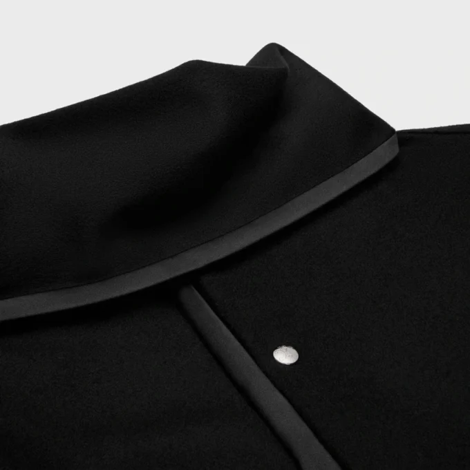 Veste-écharpe en laine