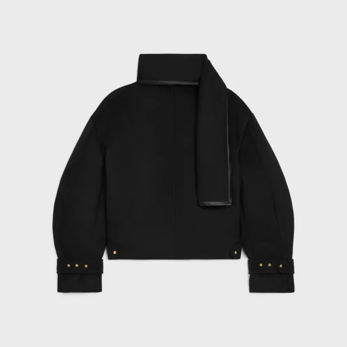 Veste-écharpe en laine Veste-écharpe en laine