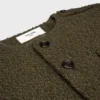Veste Chasseur en cachemire bouclé tressé Veste Chasseur en cachemire bouclé tressé