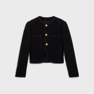 Veste Chasseur en tweed bouclé