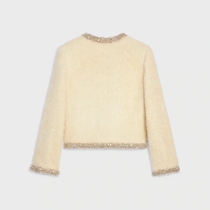 Veste Chelsea brodée en soie Natta Veste Chelsea brodée en soie Natta