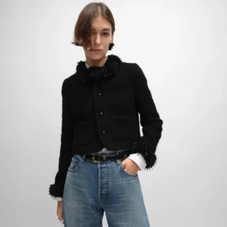 Veste Chelsea en cachemire et laine Natta