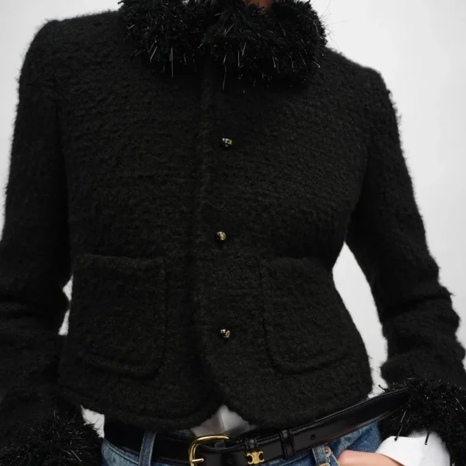 Veste Chelsea en cachemire et laine Natta Veste Chelsea en cachemire et laine Natta