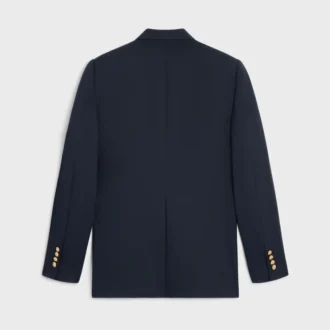 Veste Classic en laine à chevrons