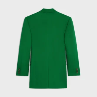 Veste Colonne en laine diagonale