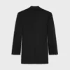 Veste Colonne en laine diagonale