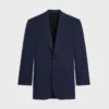 Veste Colonne en laine Grain De Poudre