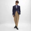 Veste Colonne en laine Grain De Poudre