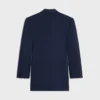Veste Colonne en laine Grain De Poudre