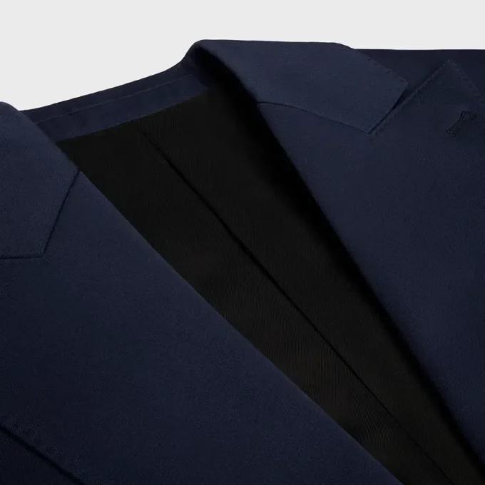 Veste Colonne en laine Grain De Poudre