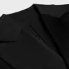 Veste Colonne Tux en gabardine de laine et mohair