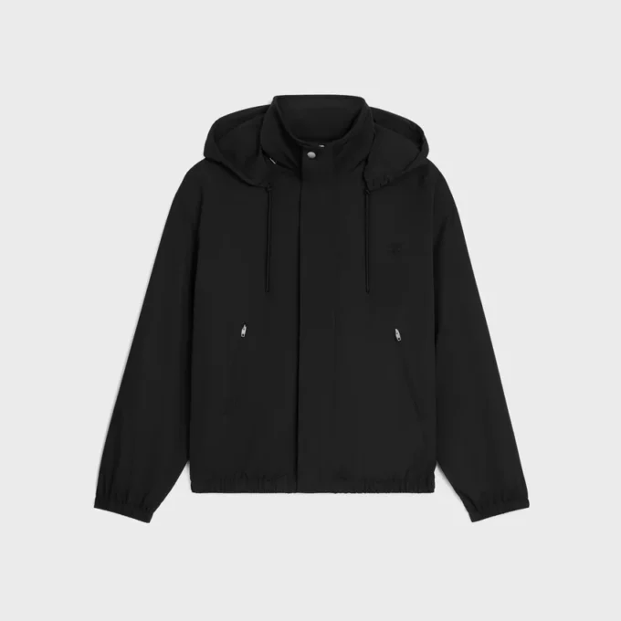 Veste coupe-vent en twill de nylon Veste coupe-vent en twill de nylon