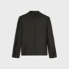 Veste courte en flanelle de cachemire