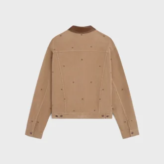 Veste de camionneur oversize en velours côtelé