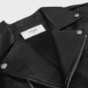 Veste de motard en cuir de veau Veste de motard en cuir de veau