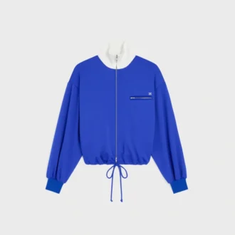 Veste de survêtement en jersey double face
