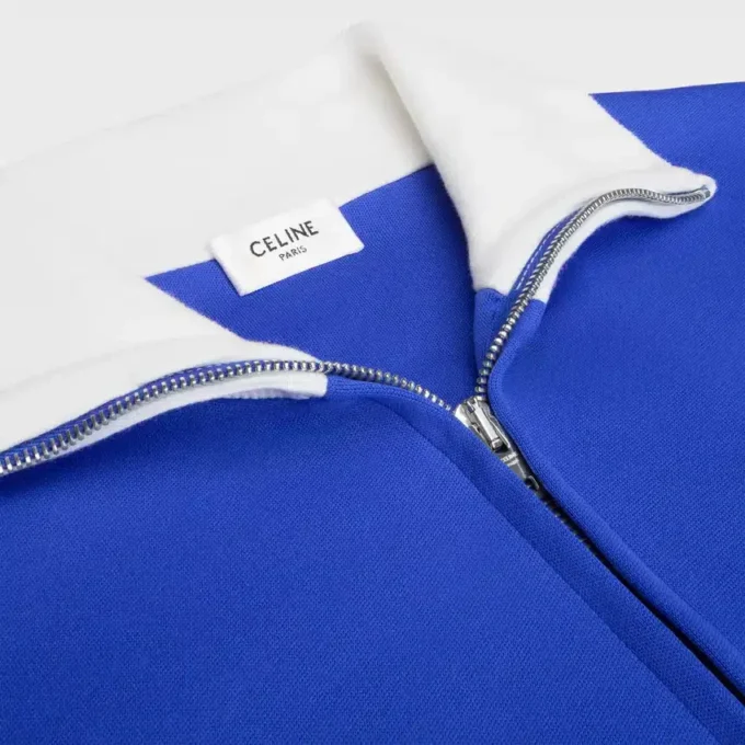 Veste de survêtement en jersey double face
