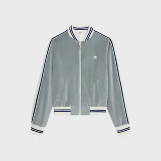 Veste de survêtement Teddy en jersey de velours
