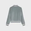 Veste de survêtement Teddy en jersey de velours