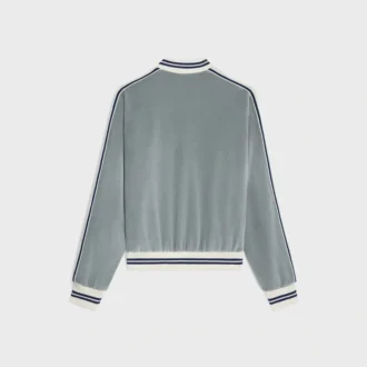 Veste de survêtement Teddy en jersey de velours