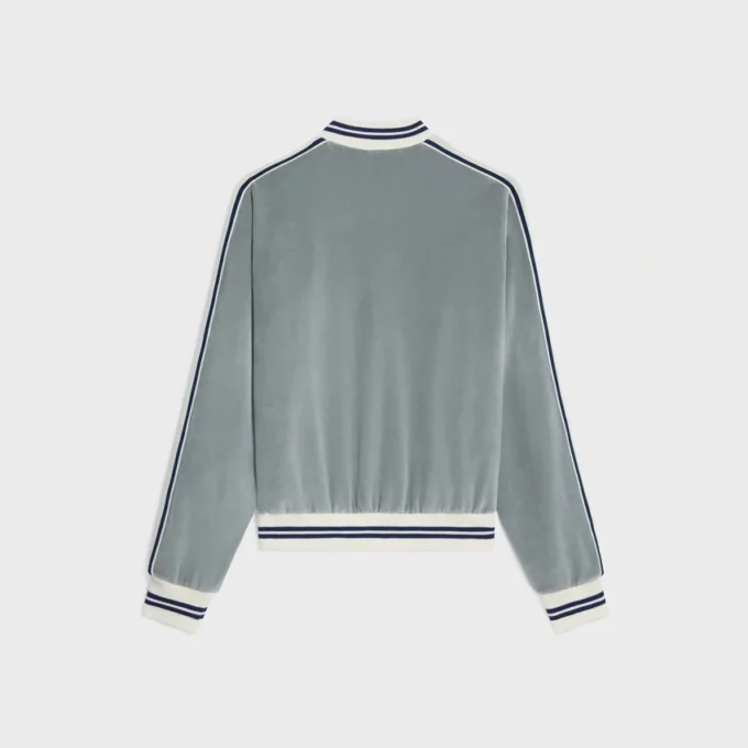 Veste de survêtement Teddy en jersey de velours