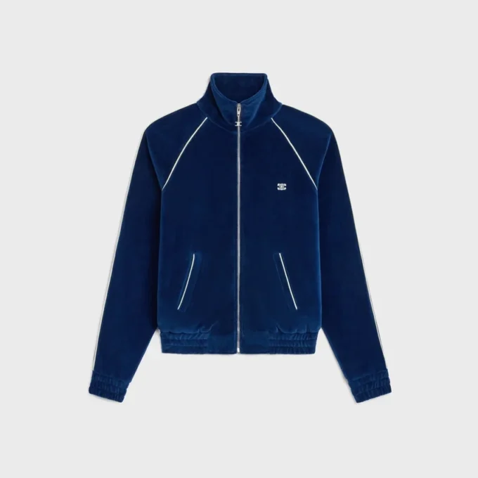 Veste de survêtement Triomphe en jersey velours Veste de survêtement Triomphe en jersey velours