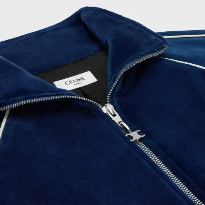 Veste de survêtement Triomphe en jersey velours Veste de survêtement Triomphe en jersey velours