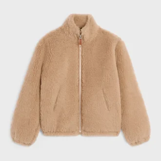 Veste en alpaga