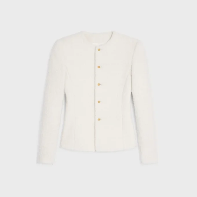 Veste en cachemire et laine Natta