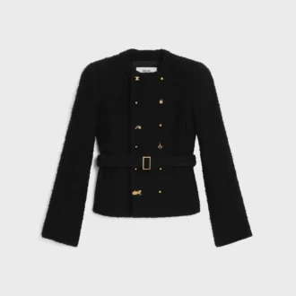 Veste en cachemire et laine Natta