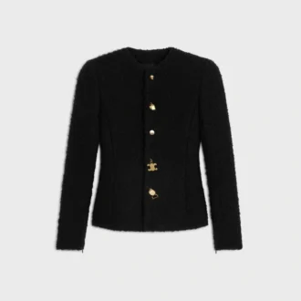 Veste en cachemire et laine Natta