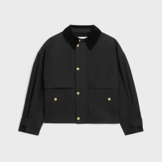 Veste en coton ciré