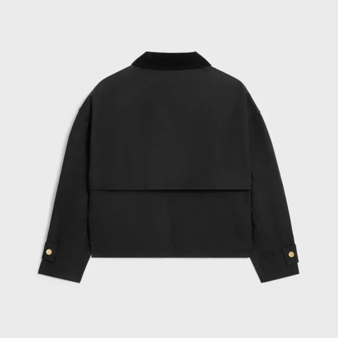 Veste en coton ciré