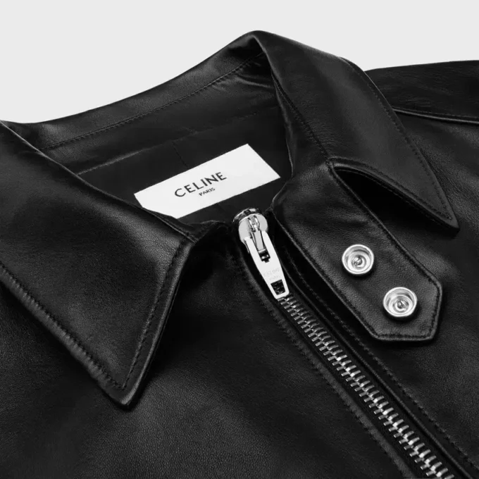 Veste en cuir d’agneau Veste en cuir d’agneau