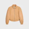 Veste en cuir d’agneau Plonga Veste en cuir d’agneau Plonga