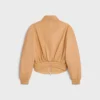 Veste en cuir d’agneau Plonga Veste en cuir d’agneau Plonga