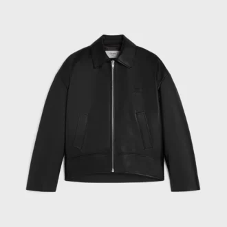 Veste en cuir de veau