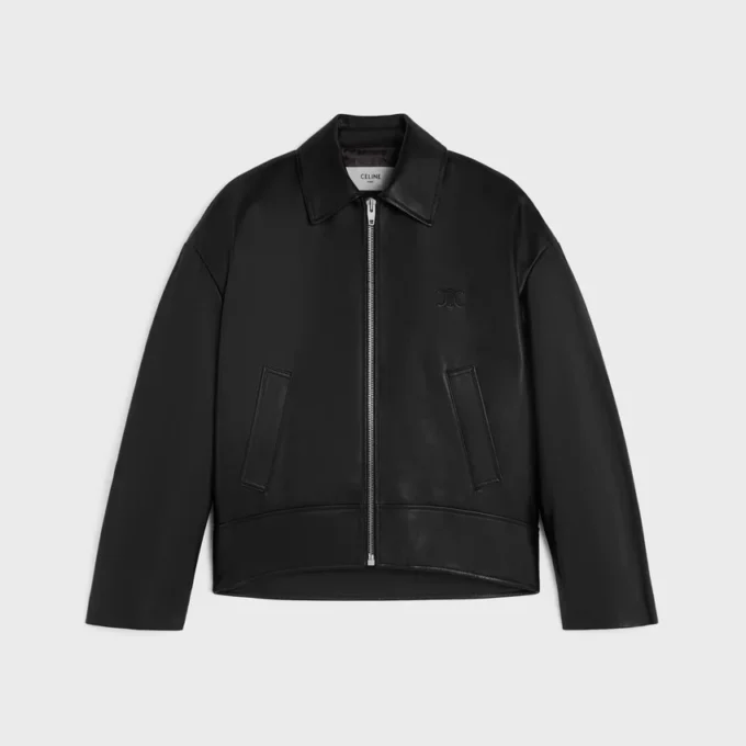 Veste en cuir de veau Veste en cuir de veau