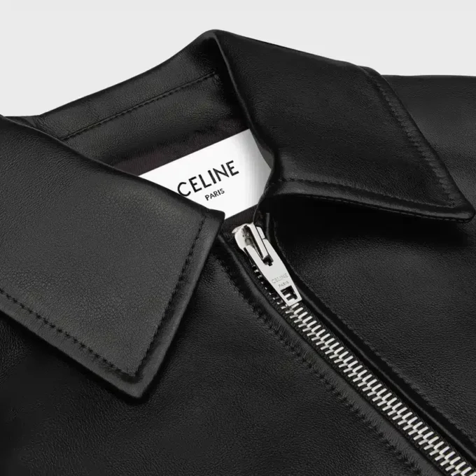Veste en cuir de veau Veste en cuir de veau