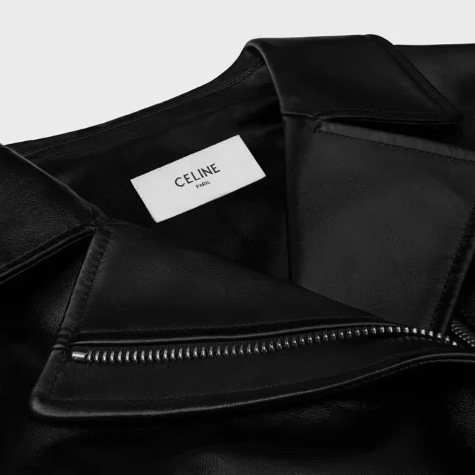 Veste en cuir de veau Veste en cuir de veau