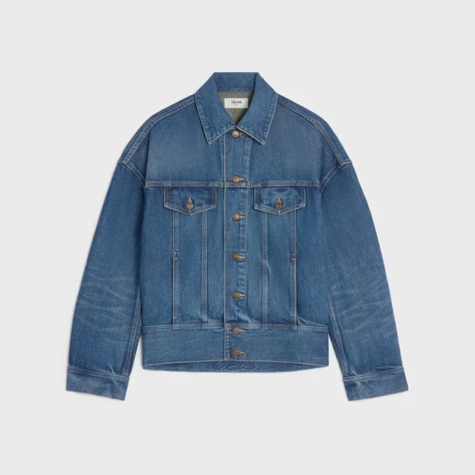 Veste en denim rigide Veste en denim rigide